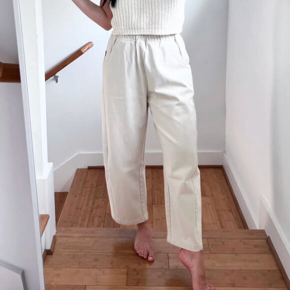 LE BON SHOPPE ARC PANTS - Naturel - Size S - Picture 1 of 9